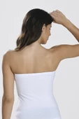 Beyaz Straplez Body T-Shirt thumbnail 3