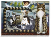 Star Puzzle 500 Parça Kedi Ailesi Puzzle thumbnail 1