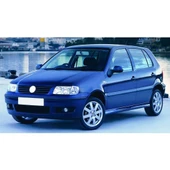 VW Polo HB Hatchback 2000-2001 Sol Ön Kapı Dış Açma Kolu 6N0837207A thumbnail 2