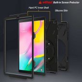 iPad Mini 4 Defender Zırhlı Tam koruma Silikon thumbnail 8