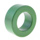 Ferrit Toroid Ring - Demir Nüve Bobin - 18x10x10mm - Yeşil thumbnail 1