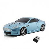 Optik Mouse 2.4GHz Ergonomik Kablosuz Aston Araba Şeklinde thumbnail 4