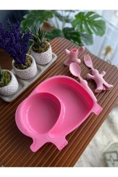 Pembe Fil Model Mama Tabağı thumbnail 4