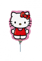 FOLYO BALON HELLO KİTTY PEMBE (56CM X 76CM) D.Ü 30 thumbnail 2