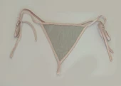 ASM0276 Bayan Somon İpli Gri String thumbnail 7
