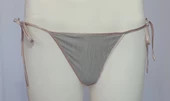ASM0276 Bayan Somon İpli Gri String thumbnail 4