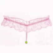 ASM0231 Bayan Pembe Dantel  Boncuk O Gece String thumbnail 4