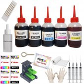 CANON (E404 E414 E464 E474 E484) KARTUŞ MÜREKKEP DOLUM SETİ PG 46 CL 56 5x100ML thumbnail 1