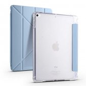 Apple iPad 9.7 2017 Kılıf Tri Folding Smart With Pen Standlı Kalem Bölmeli Kapaklı Kılıf thumbnail 6