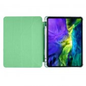 Apple iPad Pro 11 2020 Kılıf Tri Folding Smart With Pen Standlı Kalemlikli Kapaklı Kılıf thumbnail 11