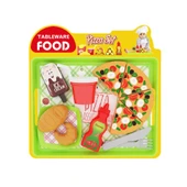 Uçar Oyuncak Tableware Food Tepsili Pizza Set thumbnail 1