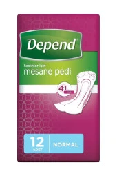 Depend Mesane Pedi Kadın Normal 144 Adet (12pkx12) thumbnail 2