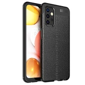Gpack Samsung Galaxy A23 Kılıf Niss Silikon Deri Görünümlü KorumalıNano Glass thumbnail 4