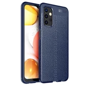 Gpack Samsung Galaxy A23 Kılıf Niss Silikon Deri Görünümlü KorumalıNano Glass thumbnail 1