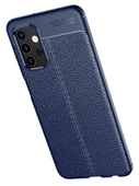 Gpack Samsung Galaxy A23 Kılıf Niss Silikon Deri Görünümlü KorumalıNano Glass thumbnail 2