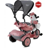 Babyhope 127 Little Panda 3 Tekerlekli İtmeli Bisiklet thumbnail 9