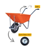 Kanat Megaplast El Arabası -100 Litre thumbnail 4