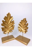 Gold Renk Tropikal 2 Li Kaideli Yaprak thumbnail 3