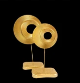 2 Lİ HALKA BİBLO GOLD thumbnail 3