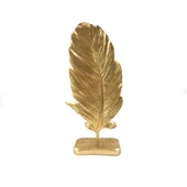 DEKORATİF  TÜY YAPRAK GOLD thumbnail 2