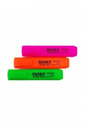 Osaka Neon Fosforlu Kalem 3lü Set thumbnail 2