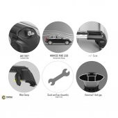 FORD FIESTA ACTIVE HATCHBACK 18-  Ara Atkı - Turtle Air  2 Serisi thumbnail 6