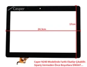 Casper Nirvana N220 Dokunmatik Panel (ORJİNAL) thumbnail 2