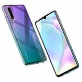 Huawei P30 Kılıf Şeffaf Süper Silikon Kamera Korumalı thumbnail 1