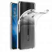 Oppo Reno Şeffaf Süper Silikon Kamera Korumalı thumbnail 1