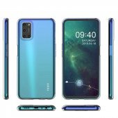 Oppo A92 Kılıf Şeffaf Süper Silikon Kapak thumbnail 7