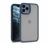 Gpack Apple iPhone 12 Pro Kılıf Flora Sert Silikon Arkası Cam Şeffaf thumbnail 5