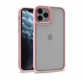 Gpack Apple iPhone 12 Pro Kılıf Flora Sert Silikon Arkası Cam Şeffaf thumbnail 2