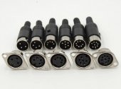 Din Panel Tipi Dişi Konnektör - Sık 5 Pin thumbnail 2