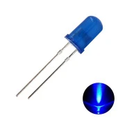 Led 5mm Mavi Difused 100 Adet thumbnail 2