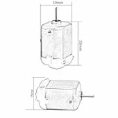 DC Motor 3V - 6V thumbnail 4