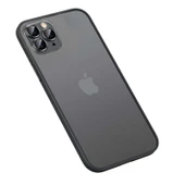 iPhone 12 Pro Kılıf Retro Kamera Lens Korumalı Renkli Lüx Mat Kapak thumbnail 3