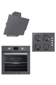 LUXELL GRİ OPALL ANKASTRE SET 15 PROGRAM thumbnail 1
