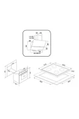 EXEP  BASİC EĞİK SİYAH  3 LÜ ANKASTRE SET (ED401-EO330-EF200) thumbnail 5