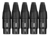 3 Pin XLR Kaliteli Dişi Jack thumbnail 2