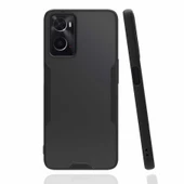 Oppo A76 Kılıf Kamera Korumalı Arkası Şeffaf Silikon thumbnail 7