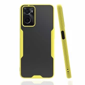 Oppo A76 Kılıf Kamera Korumalı Arkası Şeffaf Silikon thumbnail 8