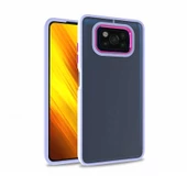 Gpack Xiaomi Poco x3 Pro Kılıf Flora Sert Silikon Arkası Cam Şeffaf thumbnail 4