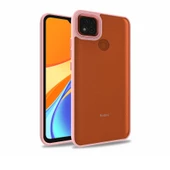 Gpack Xiaomi Redmi 9C Kılıf Flora Sert Silikon Arkası Cam Şeffaf thumbnail 6