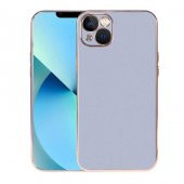 iPhone 13 Kılıf Kamera Korumalı Altın Kenar Buzlu Transparan Silikon thumbnail 2