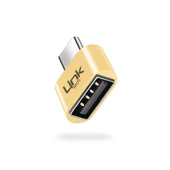 LinkTech O192 USB - Type-C Dönüştürücü OTG Metal Adaptör thumbnail 2