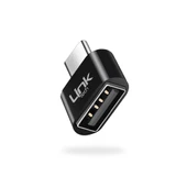 LinkTech O192 USB - Type-C Dönüştürücü OTG Metal Adaptör thumbnail 4