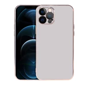 iPhone 12 Pro Kılıf Viyana Yüzeyi Buzlu Transparan Tasarım Kılıf thumbnail 6