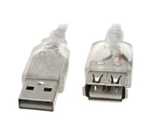 Usb Uzatma Kablosu Transparan 3 Metre thumbnail 1