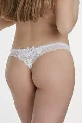 X LADY 543 STRING KOMPLE DANTEL STRING KÜLOT thumbnail 5