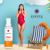 Zaroza Sunscreen Lotion Spf 50+ 150ml thumbnail 3